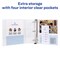 Avery Heavy-Duty View 3 Ring Binder, Extra Wide, 3" EZD Rings, 1 White Binder (01321)